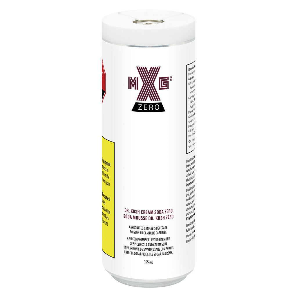 XMG Zero - Dr. Kush Cream Soda Zero - Dr. Kush Cream Soda Zero 355ml Beverages